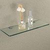 SAYAYO Solid Adjustable Glass Clamp Wood/Glass Shelf Brackets Glass Clip