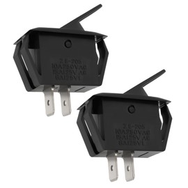 eMagTech 2Pcs 2Pin 250VAC Furnace Interlock Door Switch 0130M00243 B1370818 Compatible with Goodman Compatible with Amana