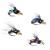 10 Pieces Trout Flies Lures, Imitation Insects Flies Baits Bionic