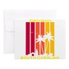 CafePress South Carolina Edisto Beach 4.25" x 5.5" Notecards 10