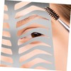 Healeved Unique Eyebrow Exercise Template Stainless Steel Brow Lip Mold