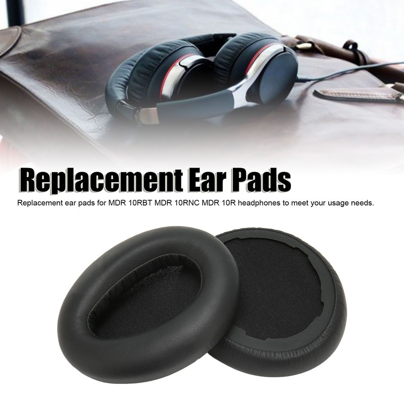 Replacement Ear Cushions Enhance Bass Soft Breathable Ear Pads for