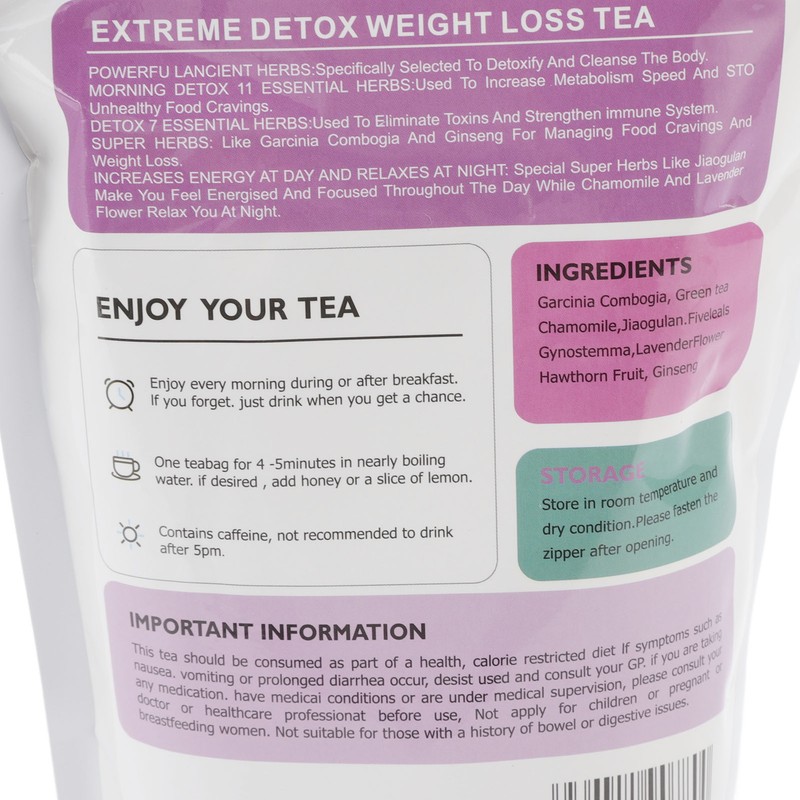 28 Days Lotus Leaves Tea Moringa Cassia Seeds Oolong Boost