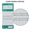 OFFNOVA Thermal Time Cards, Double-Sided Monthly Time Cards for IN/OUT