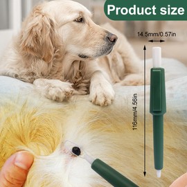 MIRKUZI Tick Removal for Dogs, 2-Piece Tick Loop Set, Lightweight Tick Tweezers for Dogs, Cats, Horses, Tick lasso for Removing Nymphs and Adult Ticks