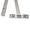 1 x 500mm Passivated Steel Restrictor Door Stay with Adjustable