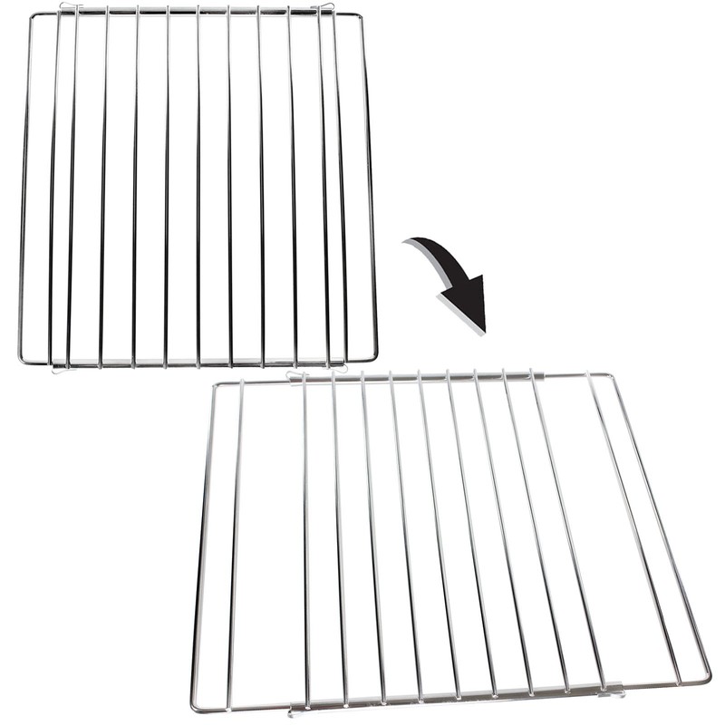 SPARES2GO Adjustable Extendable Small Oven Shelf for Britannia Range Oven