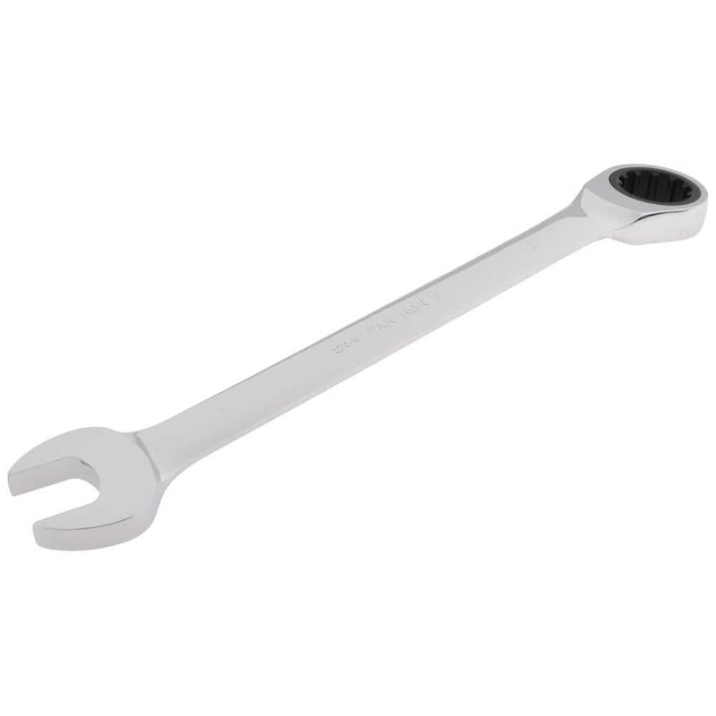 Paramount 1" Combination Reversible Ratcheting Spline Wrench, 12-11/16" Length