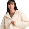 Timberland Women's TFO Lightweight Insulated Anorak Jacket, White Smoke, Small
