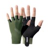 ROCKBROS Road-to-Sky Cycling Gloves, Fingerless, Breathable, Reflective Training Gloves for