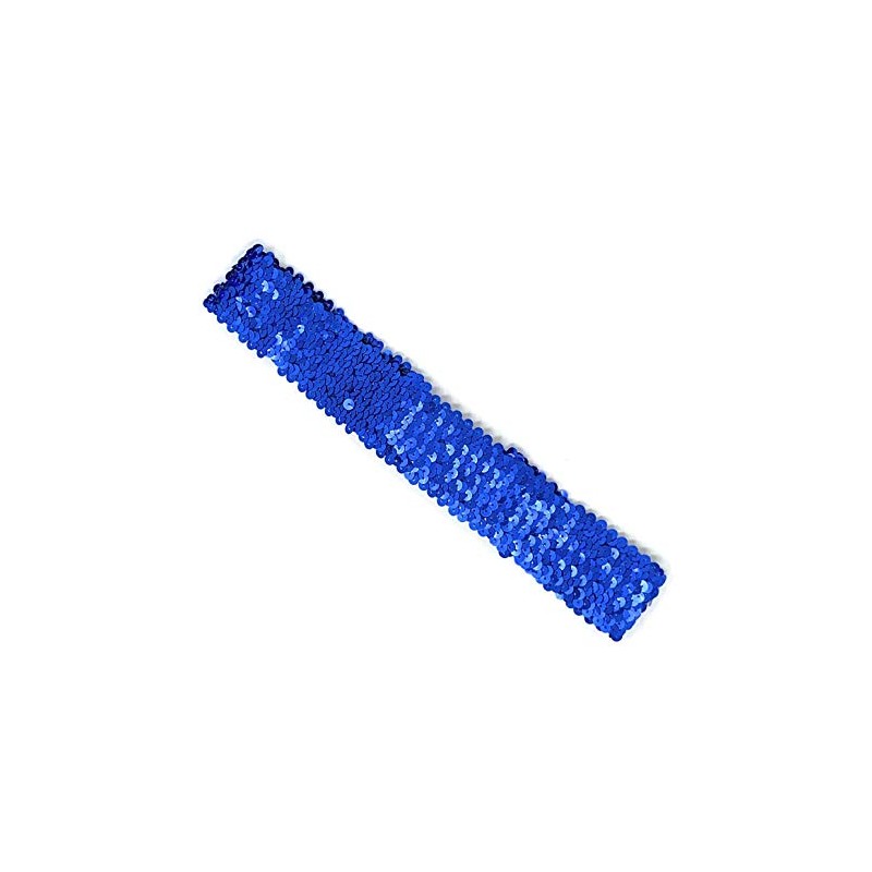 Small Slim Sequin Ladies Navy Belt Blue Length/Width 62 x