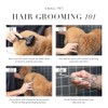 TweezerMan 트위저만 7인치 반려동물 그루밍 가위, 안전 라운드 팁, 반려견과