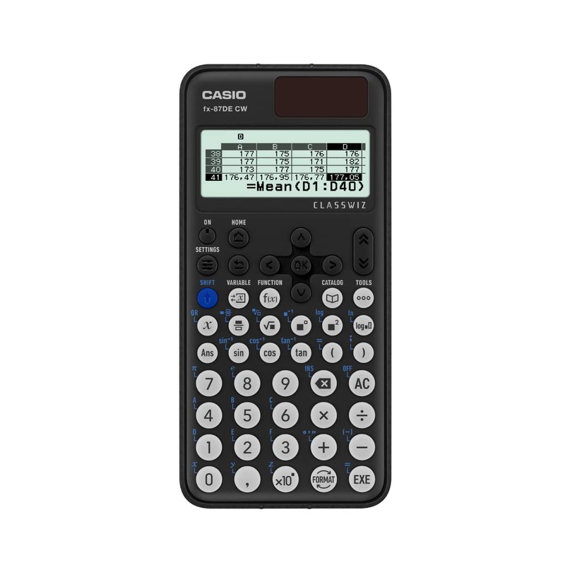 CALCUSO Economy Pack: Casio FX-87DE CW ClassWiz Technical Scientific Calculator