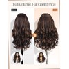 Long Yaki Curly Headband Wigs For Black Women Half Wig