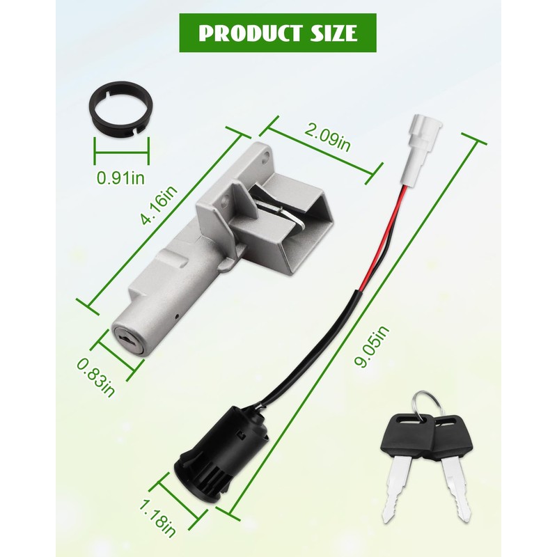 LANDSIN Fits for Sur Ron Ignition Key Switch Electric Dirt