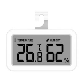Elitech Digital Freezer/Fridge Thermometer Humidity Waterproof Alarm Indicator Memory