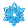 Decora 0255250 Set of 8 Ice Star Tree Cookie Cutters