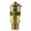 New 1/4" ASME Brass Safety relief Valve 75 PSI American