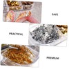 Healeved Nail Art Foil Glitter Sequins for Nail Decoration Safe
