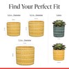 Scheurich Set of 2 Lagom Alma Ceramic Plant Pots -