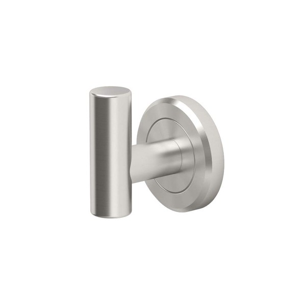 Gatco 4295 Latitude II Single Robe Hook, Satin Nickel