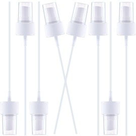 Winsyison 8pcs Fine Mist Sprayer Caps, Plastic Spray Bottle Nozzle, Nozzle Tops Replacement for Cleaning Solutions- White