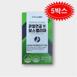 From Bio Boswellia Articular Cartilage N 850mg x 30 tablets 5 boxes / 프롬바이오 보스웰리아 관절연골 엔 850mg x 30정 5박스