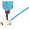 SATMAXIMUM 10 Pack Cat6 Keystone Ethernet Wall Jacks RJ45 Punch