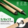 JAGTOP Pool Cue Sticks 52" Set of 2 Billiard Cue