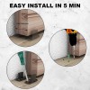 Ccjh Sliding Barn Door Hardware Floor Guide for Barn Door,Bypass