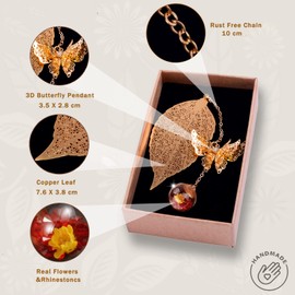 Toirxarn Gold Leaf Bookmark with Butterfly Charm - Elegant Bookmarks for Women, Book Lovers Gifts, Book Marker for Reading, Teacher Appreciation Gifts, Unique Birthday Gifts, Religious Gifts