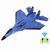 RC Airplane with Light Model Aircrafts EPP Foam Fighter Rechargeable