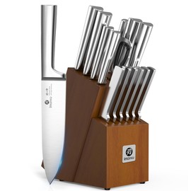 HOSHANHO - Cuchillo de chef japonés de 7 pulgadas, cuchillo de cocina ultraafilado de acero inoxidable de alto carbono, cuchillos Santoku profesionale