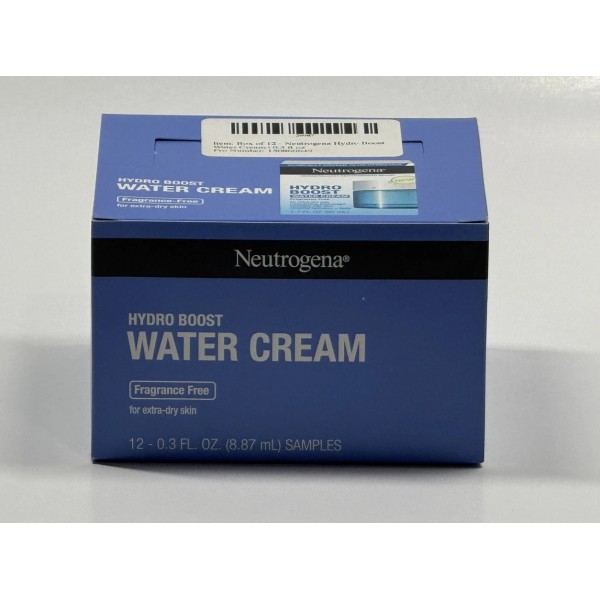 Neutrogena Box of 12 - Neutrogena Hyrdo Boost Water Cream