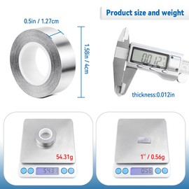 Golf Lead Tape Self-Adhesion Add Swing Weight for Golf Clubs Fishing Tennis Racket Paddle Pickleball (30 Grams, 1/2" x 42", 0.7 Grams/Inch)