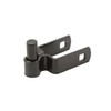 1 1/2" Square Male Black Hinge Pair 5/8" Pintle (Pack