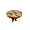 Melody Jane Dolls House River Table Solid Oak Round Custom