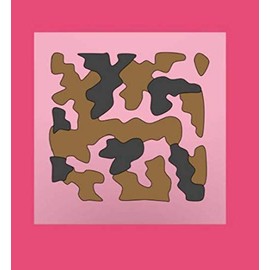 2 pcs camouflage Stencil - camo Stencil - Cookie Stencil - DIY Stencil - Reusable Stencil - Airbrush Stencil - Cookie stencil