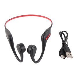 Bone Conduction Headphones IPX5 Waterproof Built in Microphone Wireless Bluetooth 5.3 Open Ear Headphones