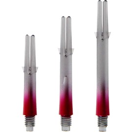 L-Style L-Shaft Lock Straight Twotone Black Clear Red Display Length 190