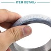 ACROPIX Car Header Downspout Exhaust Pipe Donut Gasket 65mm Inner