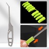 Raheem 9-in-1 Caulking Tool Set - Green, Water Resistant, Plastic,