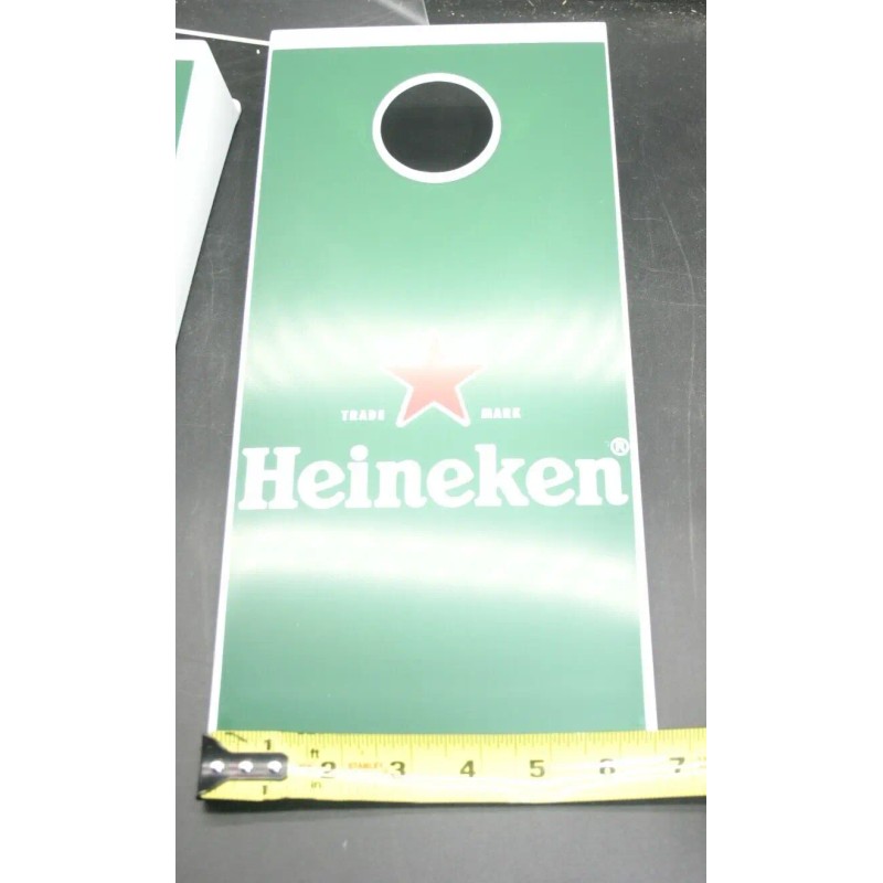 Heineken Logo Mini Tabletop Cornhole Corn Hole Game Boards Travel