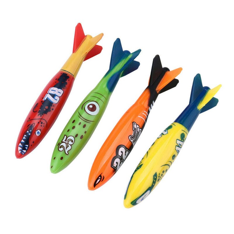 Diving Pool Toys, Underwater Diving Toys Set Includes 5 Pcs