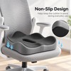 Memory Foam Seat Cushion for Office & Car – Non-Slip