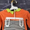 Cat & Jack 12 Months Pumpkin Romper Top & Striped