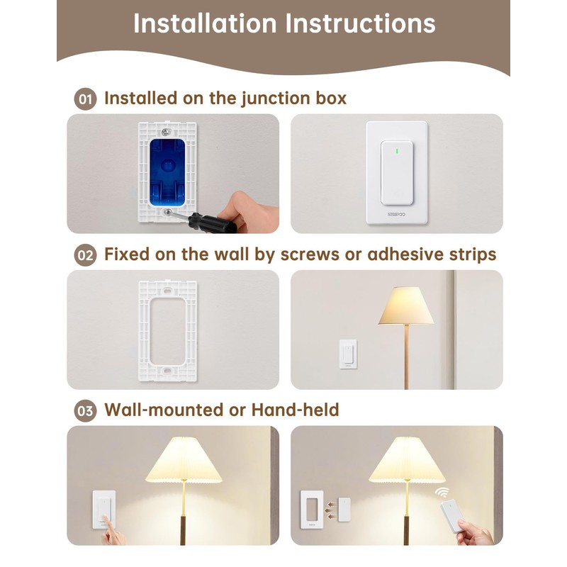 Garbage Disposal Air Switch Kit, Wireless Upgrade, Sink Top Remote