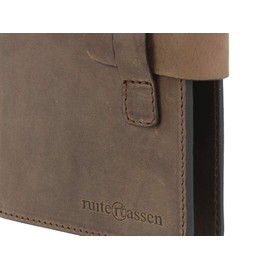 Ruitertassen Diary Organiser A6 16 x 20 cm Leather Ranger Brown with Calendar 1 Week = 2 Pages 2025