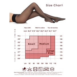 Veluk Low Waist Sheer Tights for Women 40 Denier Without Shorts, Semi-matte Surface, Flat Seams, Elastic Belt and Cotton Gusset