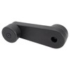 TRQ Front Window Crank Handle Set Black Compatible with 2003-2007
